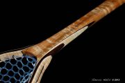 Custom Built Quilted Maple, Wenge, & Curly Maple Net w/Claro Walnut  Burl agnet