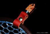Custom Net- Maple Burl & Wenge with Copper & Kingman Turquoise inlays.