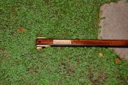 Large Custom Lasered Net of Curly Ash, figured Mahogany, Wenge, and Maple