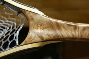 The copper inlay before finishing