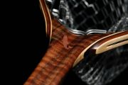 Copper trout in a gorgeous Curly Claro Walnut Handle