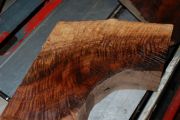 Curly Claro Walnut