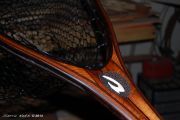 Sierra Nets Custom Fly Fishing Net of Curly Koa - Snowbird