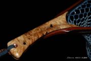 Custom Maple Burl Fly Fishing Net by Sierra Nets
