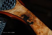 Custom Maple Burl Fly Fishing Net by Sierra Nets