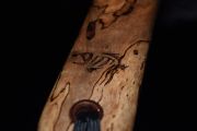 Custom Fly Fishing Net By Sierra Nets- Stabilized Spalted Maple Burl net