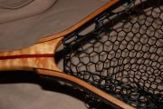 Sierra Nets Quilted Cherry, Padauk, & Wenge with black rubber net