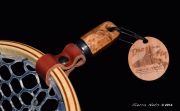 Custom Fly Fishing Net By Sierra Nets- Stabilized Spalted Maple Burl net
