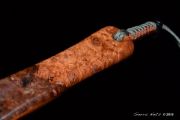 Avocado burl fly fishing net by Sierra Nets