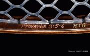 Inscriptions such as Bible Verses