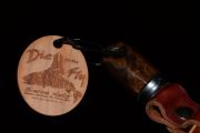 Sierra Nets Custom Claro Walnut Burl Leather Magnetic Net Release-$85.00