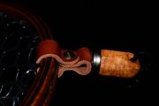 Sierra Nets Custom Carolina Cherry Burl Leather Magnetic Net Release-$85.00