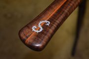 The Client's Ranch brand inlaid in aluminum