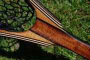 A Mahogany, Curly Ash & Wenge landing net for the Yampa River