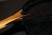 A Gorgeous Cat's Paw Burl Maple & Wenge Net with Copper Inlay in the Burl's Inclusions