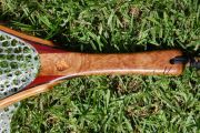 Eucalyptus Burl Handle with Cherry, Wenge, & Cocobolo