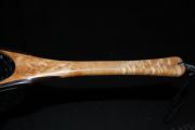 Custom Sierra Float Tube Net- Cat's Paw Burl maple & Wenge w/Black Rubber Bag 
