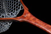Custom Sierra Net-Figured Bubinga Handle, Mahogany & Wenge Hoop