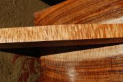 Figured Pacific Big Leaf Maple & figured Claro Walnut