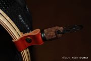 Sierra Nets Custom Curly Claro Walnut & Curly Maple Measure Net