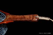 Sierra Nets Custom Curly Claro Walnut, Mahogany & Wenge Fly Fishing Net
