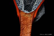 Sierra Nets Custom Curly Claro Walnut, Mahogany & Wenge Fly Fishing Net