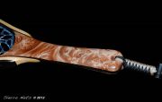 Sierra Net Custom Maple Burl, Curly Maple, and Wenge Fly Fishing Net