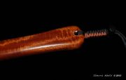 Curly Mahogany, Curly Maple & Wenge with copper accents