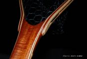 Curly Mahogany, Curly Maple & Wenge with copper accents